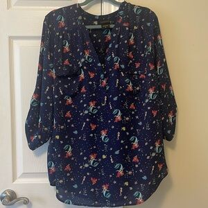 DISNEY LITTLE MERMAID BLOUSE